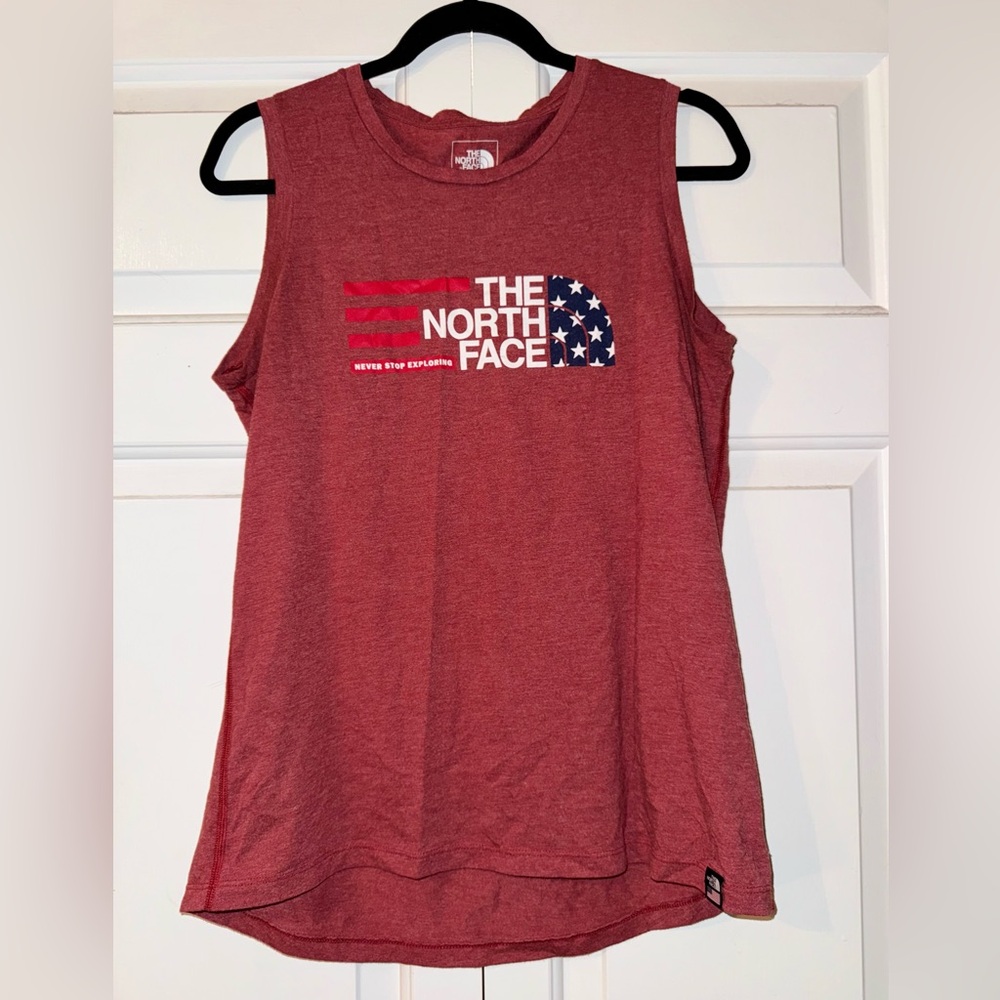 The North Face Women's Red Muscle Tee